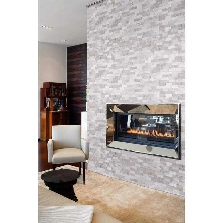 MSI Corner Splitface Ledger 6" x 18" Marble Stacked Stone Tile Perigold
